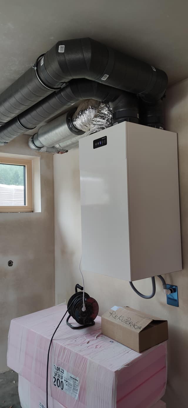 Inštalácia a dopojenie jednotky Dantherm HCV 460 P2