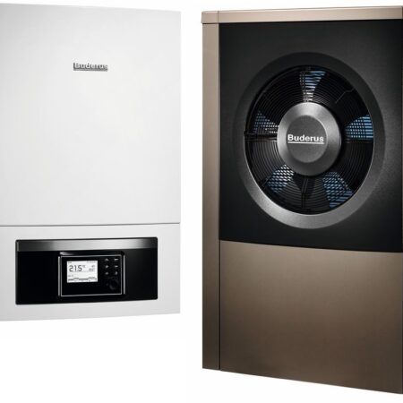 BUDERUS LOGATHERM WPL 8AR E TEPELNÉ ČERPADLO 8 KW BIELE