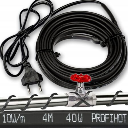 Výhrevný samoregulačný kábel 4m/40W